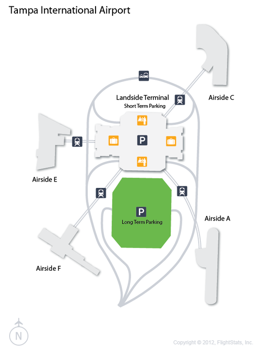 tampa airport location